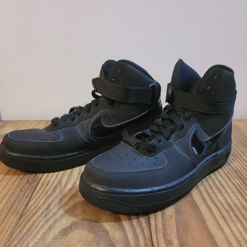 NWOT Black Nike Air Force Ones